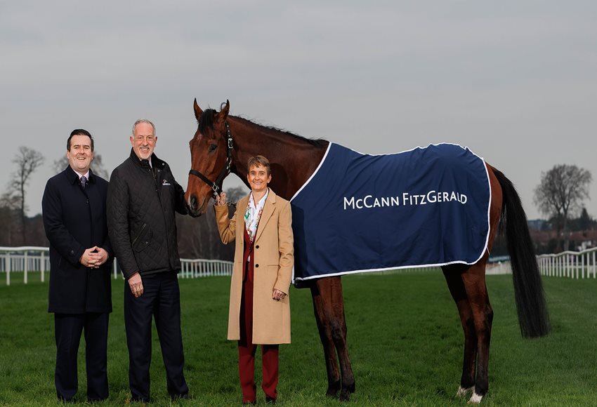 Leopardstown Racecourse welcomes McCann FitzGerald LLP as new Grade 1 sponsor at Dublin Racing Festival