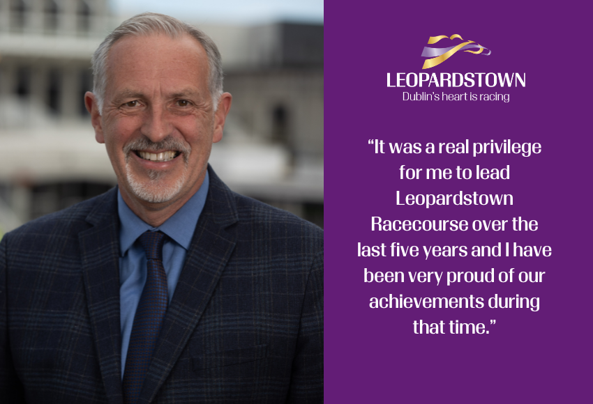 Tim Husbands to leave his position as CEO of Leopardstown Racecourse in April  
